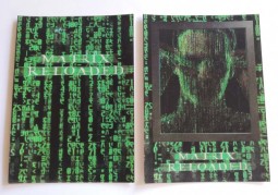 KEANU REEVES - SET aus 2 Lenticular - Postkarten - MATRIX Reloaded - 2003