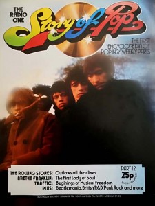 The ROLLING STONES auf dem Cover der "Story of Pop" - England 1973