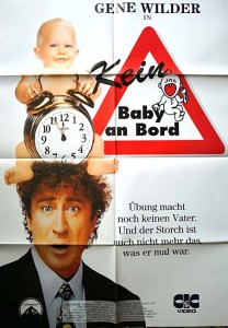 GENE WILDER - Videoplakat zum Film: "KEIN BABY AN BORD"