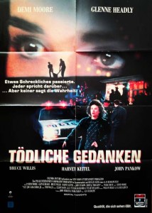 DEMI MOORE - Videoplakat zum Film "Tödliche Gedanken" - BRUCE WILLIS