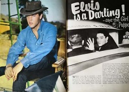 The latest FILM SHOW Annual - mit ELVIS PRESLEY auf dem Cover - England um 1960