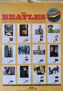 THE BEATLES - Kalender für 1995 - England