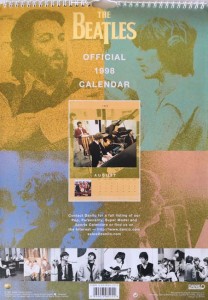 THE BEATLES - Kalender für 1998 - England