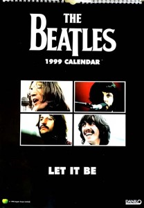 THE BEATLES - Kalender für 1999 - England