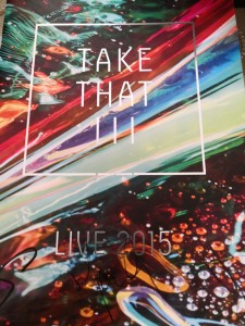 TAKE THAT - Tour Programm - HANDSIGNIERT ! - England 2015