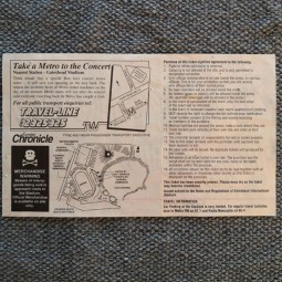 BON JOVI - Ticket - "These Days" Tour 1995, England