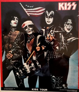 KISS - Poster Put-On - noch original verpackt ! - USA 1976