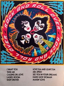 Notenbuch - KISS - "Rock and Roll Over" - USA 1977