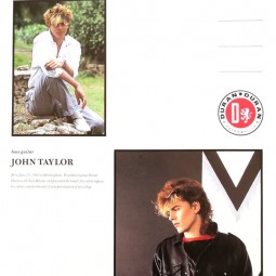 TOP-RARITÄT - DURAN DURAN - Pressemappe für ein einmaliges Benefizkonzert 1983 - England