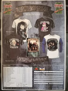 Tourprogramm - BON JOVI - "The Jersey Syndicate Tour 1989"