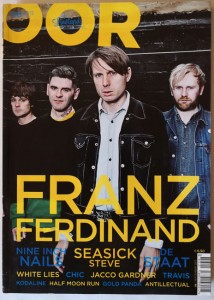 FRANZ FERDINAND - Titelstory der holländischen "OOR" - Musikmagazin von 2013