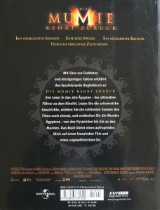 BRENDAN FRASER - Tolles Buch zum Film "Die Mumie kehrt zurück" - 2001