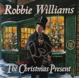Deluxe Doppel CD - ROBBIE WILLIAMS "The Christmas Present" - HANDSIGNIERT !!!