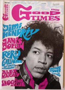 JIMI HENDRIX - Coverstory der "Good Times" - Deutschland 1995
