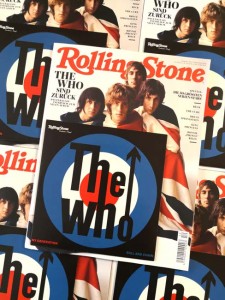 THE WHO -- Magazin "Rolling Stone" mit exklusiver weißer Vinyl Single "My Generation"