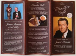 JAMES STEWART - Promo-Flyer für eine Filmreihe im KINO