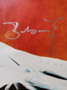 Kinoplakat "Frauen sind was wunderbares" - HANDSIGNIERT von BARBARA AUER
