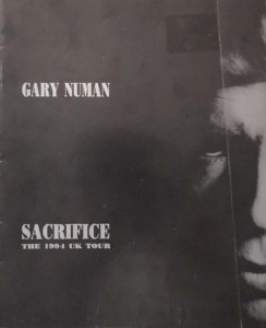GARY NUMAN - Tour Programm - "Sacrifice - The 1994 UK- Tour"