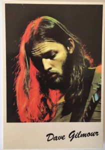Postkarte - DAVID GILMOUR / PINK FLOYD - unbenutzt - um 1990