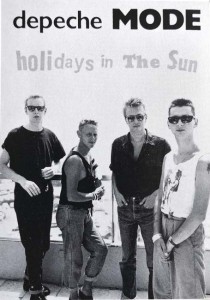 Postkarte - DEPECHE MODE "Holidays in the Sun" - ungelaufen - England