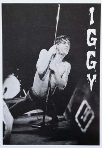 Postkarte - IGGY POP - Live - ungelaufen - England