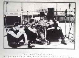 Postkarte - U2 "Rattle & Hum - A Journey into the Heartland..." - ungelaufen - England