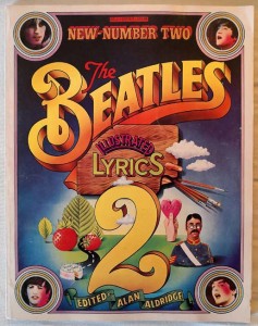THE BEATLES - Buch "Illustrated Lyrics 2" - USA 1980