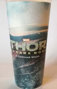 CHRIS HEMSWORTH - Promo- Becher für "THOR - The Dark World" - 2013