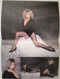 Seltenes Tour Programm - TINA TURNER - England Tour 1984