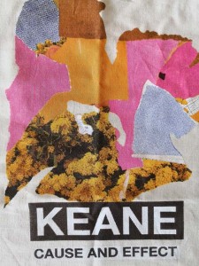 KEANE - Bag - ca. 40 x 40cm - OFFICIAL "Cause & Effect" - Tour