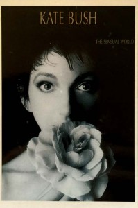 KATE BUSH - Postkarte "The Sensual World" - ungelaufen - Vintage!