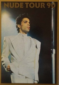 PRINCE - Postkarte - "Nude - Tour 90" - ungelaufen - England