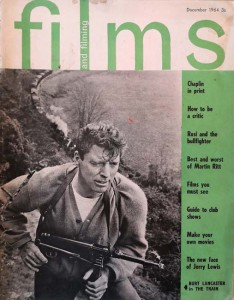 BURT LANCASTER auf dem Titel der "Film & Filming" - England 1964
