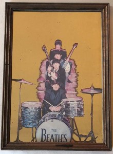 Vintage ! THE BEATLES - Spiegel - ca. 70er Jahre