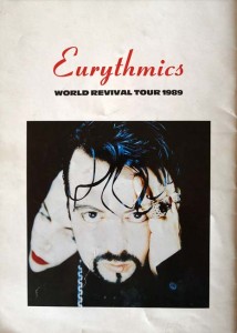 EURYTHMICS - "World Revival Tour 1989" - Tour Programm