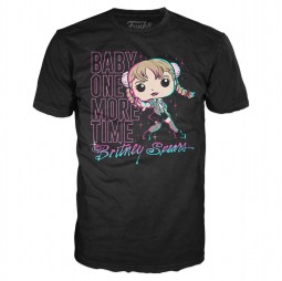 BRITNEY SPEARS - Set: T-Shirt & Figur "Baby One More Time" - Funko - POP!