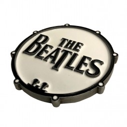 THE BEATLES - Dekorativer, großer Flaschenöffner - Trommelfell - Metall - NEUWARE