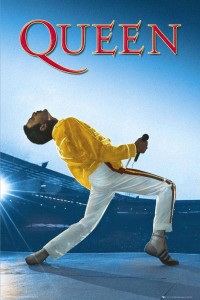 QUEEN - Poster - Live in der Wembley-Arena - FREDDIE MERCURY