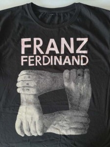Promo- T-Shirt - FRANZ FERDINAND - Schwarz Gr.: L