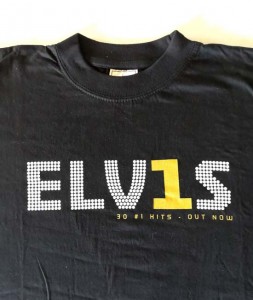 ELVIS PRESLEY - Promo-Shirt zum Album Release "ELV1S - 30  #1 Hits" - 2002