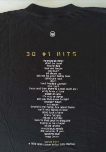 ELVIS PRESLEY - Promo-Shirt zum Album Release "ELV1S - 30  #1 Hits" - 2002