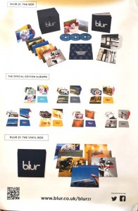 BLUR - Promotion-Poster zum Album Release von "21"