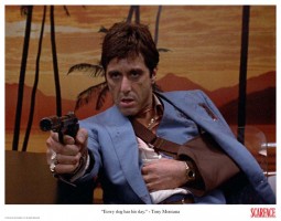 AL PACINO - Tolle, limitierte Kunstdruck- Edition "Scarface" - Neuware!