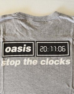 Promo-Shirt - OASIS -zum  Album - Release von "Stop The Clock" - 2006