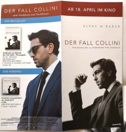 ELIAS M´BAREK - Promo zum Film "Der Fall Collini" - Plakat & Flyer