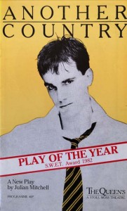 DANIEL DAY-LEWIS - Theaterprogramm "Another Country" - England 1983