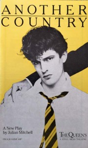 RUPERT EVERETT - Theaterprogramm "Another Country" - England 1982