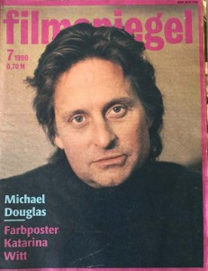 Magazin - MICHAEL DOUGLAS auf dem Cover des "FILMSPIEGEL" von 1990