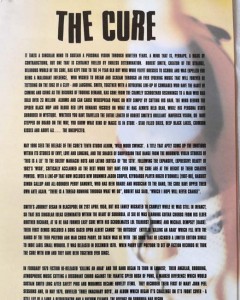 THE CURE - Presseinfo & Promofoto - Release "WILD MOOD SWINGS" - USA 1996