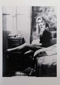 BRIGITTE BARDOT - ungelaufene Postkarte um 1990